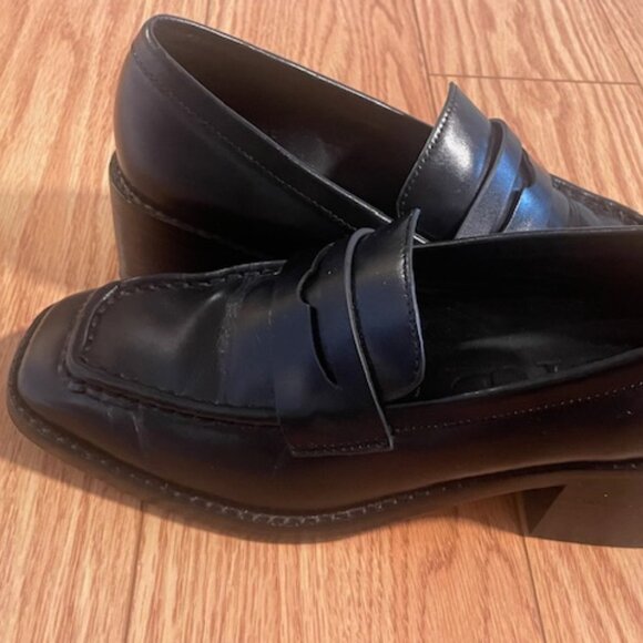 J Crew Stacked Heal Loafer - Picture 5 of 6
